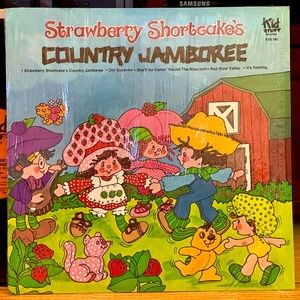 Vintage Strawberry Shortcake Country Jamboree Record Album Vinyl LP